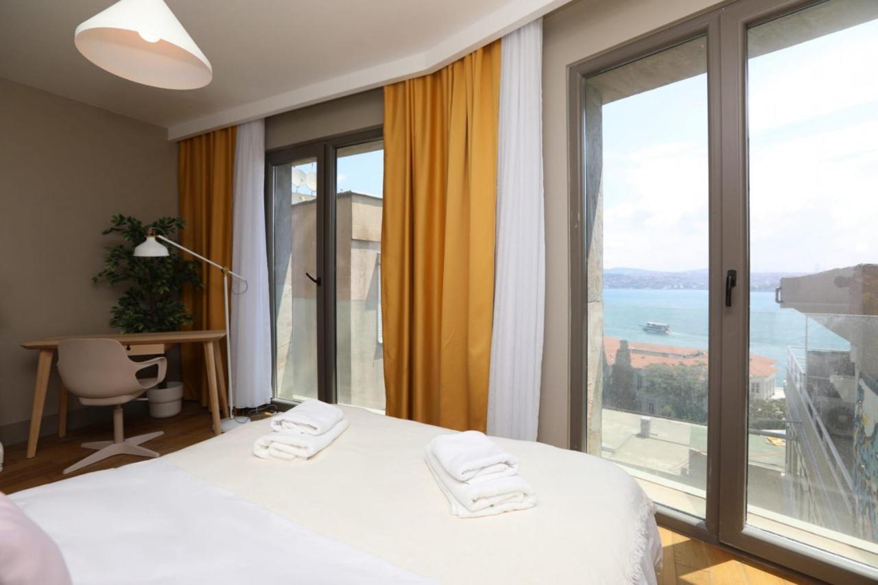 Excellent Flat W 360 Bosphorus View In Cihangir Istambul Exterior foto