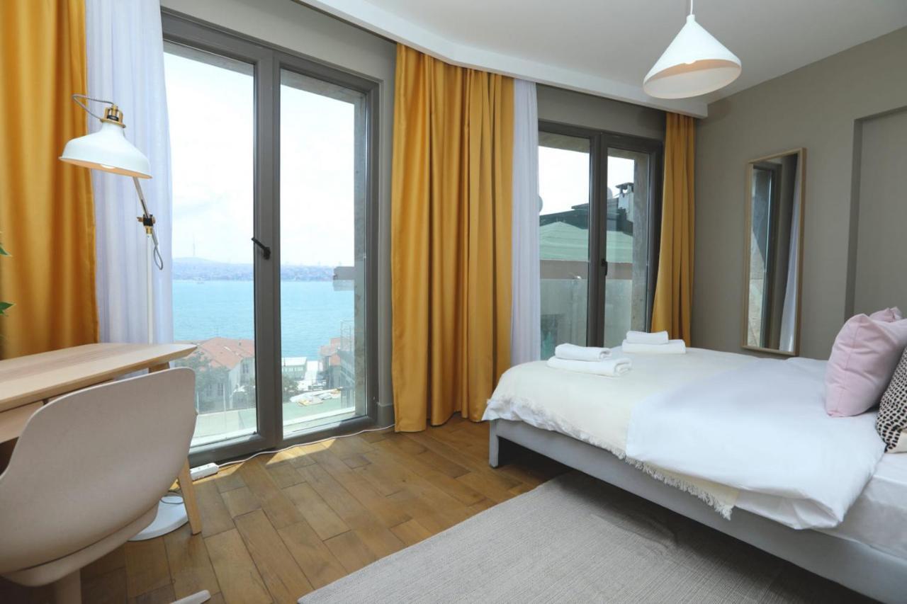 Excellent Flat W 360 Bosphorus View In Cihangir Istambul Exterior foto